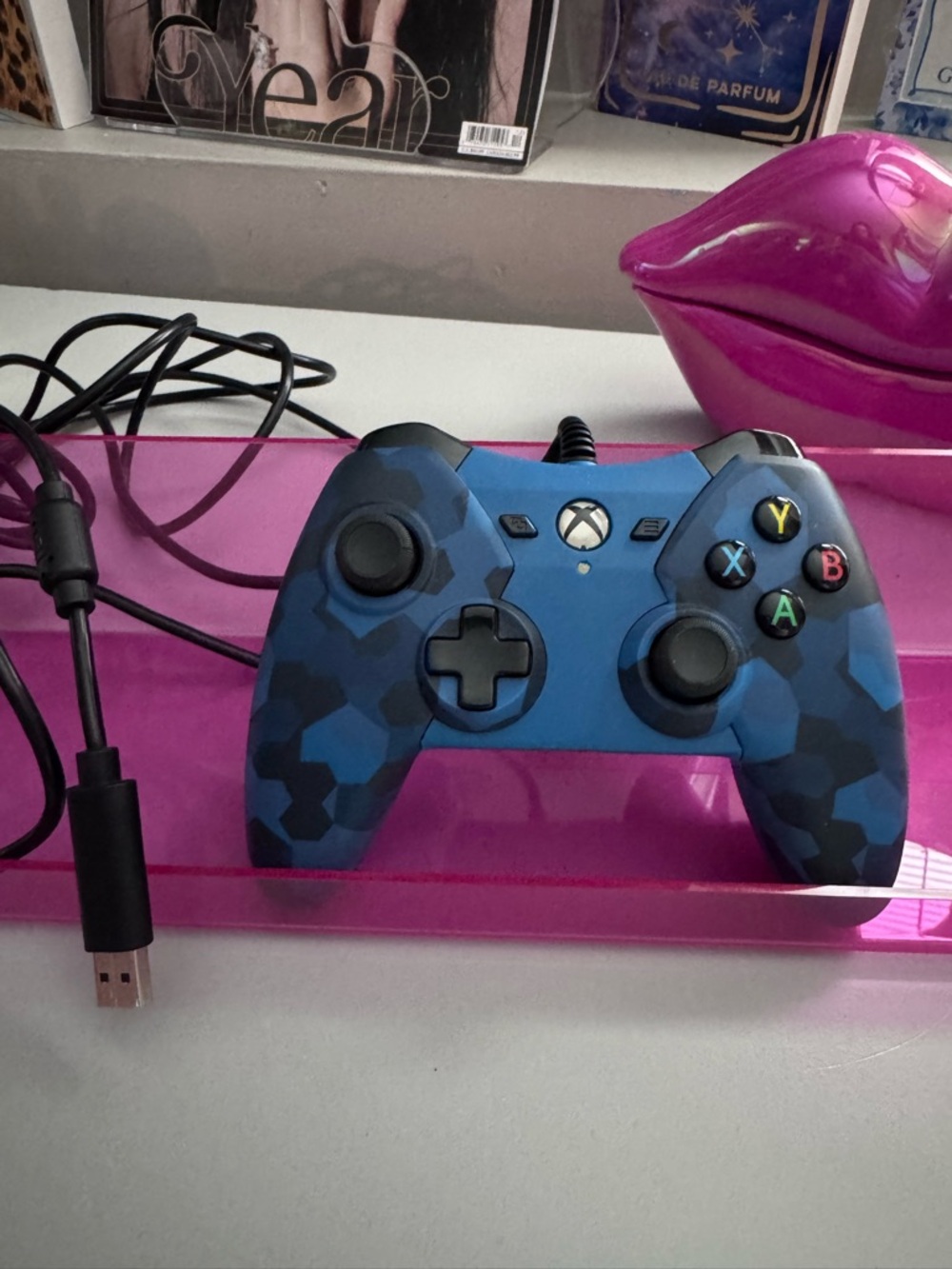 Wired Controller - Blue Camo